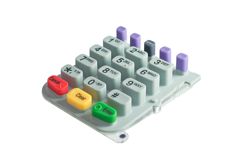 Plastic & Rubber Keypad