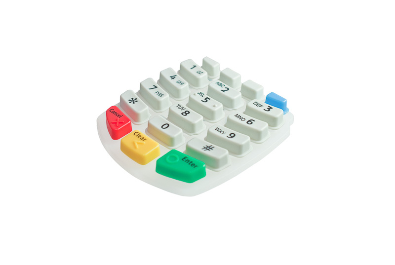 Plastic & Rubber Keypad